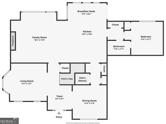 floor plan / room layout