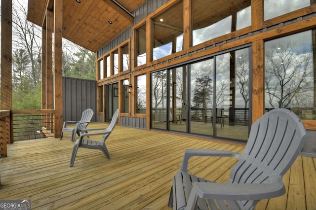 768 Cherokee Cir, Ellijay, GA 30540 - view of deck