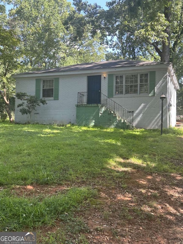 2168 Clanton Ter, Decatur, GA 30034 - ranch-style house with brick siding and a front lawn