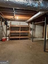 4528 Newcastle Cir, Lithonia, GA 30038 - view of unfinished below grade area