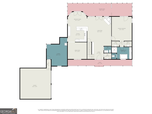 116 Little Ln, Lula, GA 30554 - floor plan