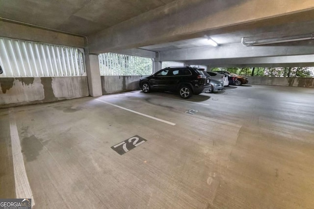 2626 Peachtree Rd NW Unit 412, Atlanta, GA 30305 - view of parking deck