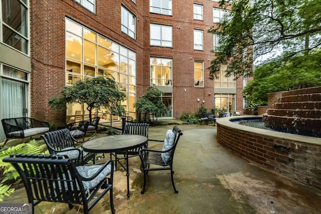 2626 Peachtree Rd NW Unit 412, Atlanta, GA 30305 - view of patio / terrace