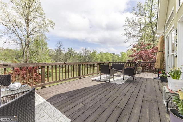 view of deck