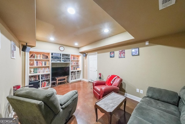 31 Vine Creek Ln, Acworth, GA 30101 - living room featuring recessed lighting and baseboards