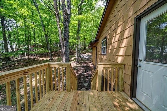 view of deck