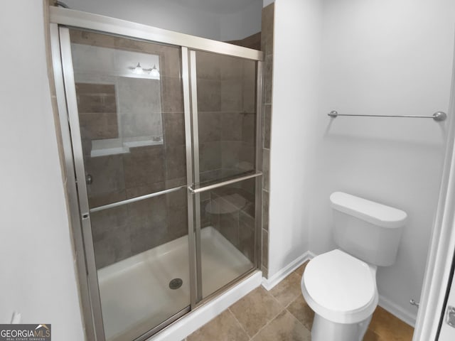 409 Kenley Ct, Mcdonough, GA 30253 - full bath with a stall shower and toilet