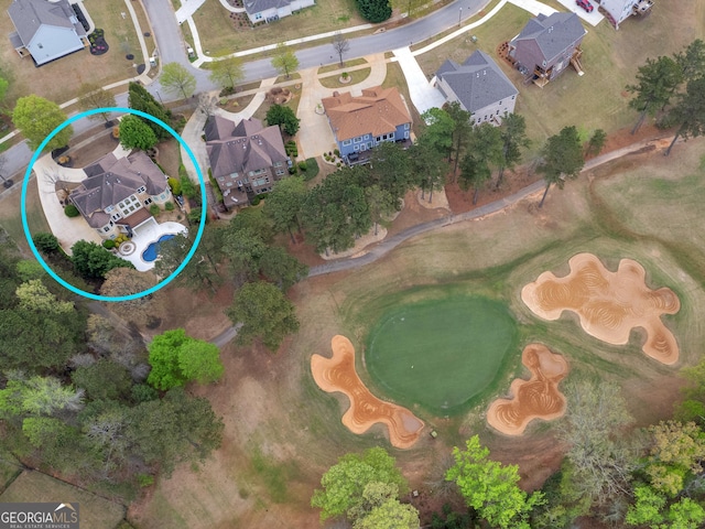 5297 Heron Bay Blvd, Locust Grove, GA 30248 - bird's eye view with a residential view