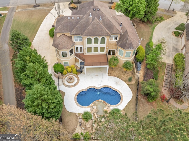 5297 Heron Bay Blvd, Locust Grove, GA 30248 - birds eye view of property