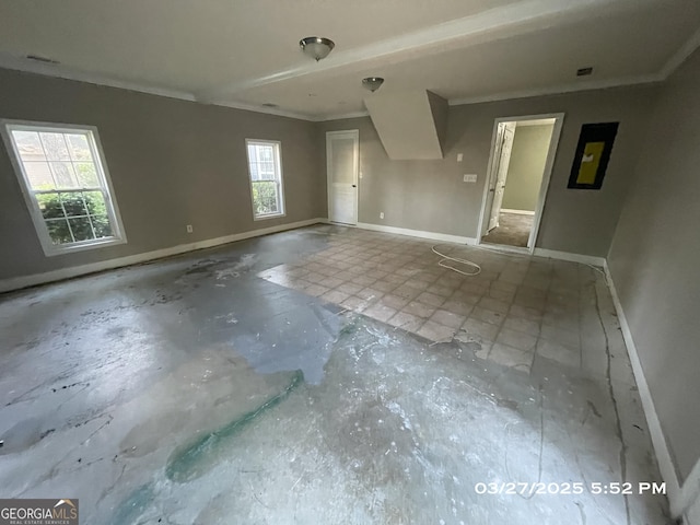 135 Flowers Dr, Covington, GA 30016 - unfurnished room featuring crown molding and baseboards