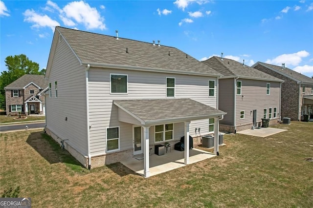 birds eye view of property featuring a residential view