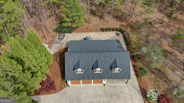 aerial view