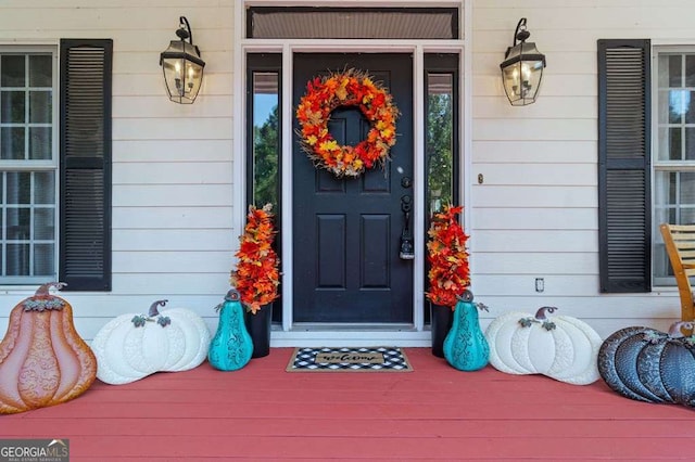 view of property entrance