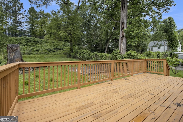609 Spring St, Atlanta, GA 30354 - view of deck