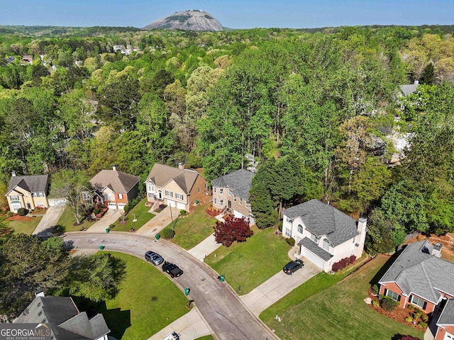 6960 Dockbridge Way, Stone Mountain, GA 30087 - aerial overview of property's location featuring nearby suburban area