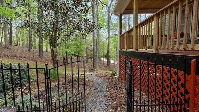 104 Kremer Falls Trce, Canton, GA 30114 - view of gate
