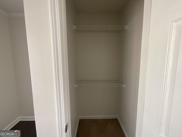 view of closet