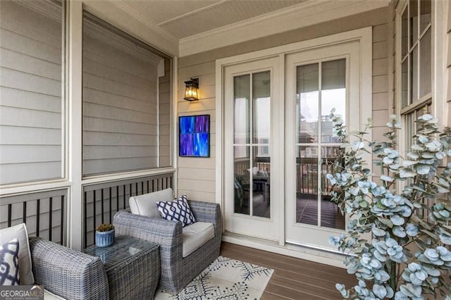 111 Brighton Blvd, Woodstock, GA 30188 - view of wooden deck