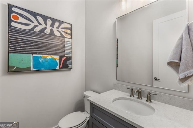 111 Brighton Blvd, Woodstock, GA 30188 - bathroom featuring vanity and toilet