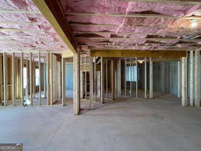 misc room featuring concrete flooring