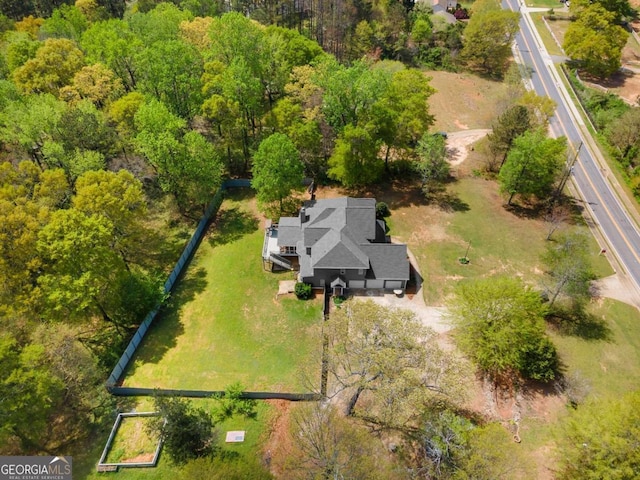 drone / aerial view