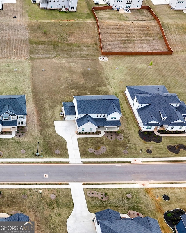 drone / aerial view