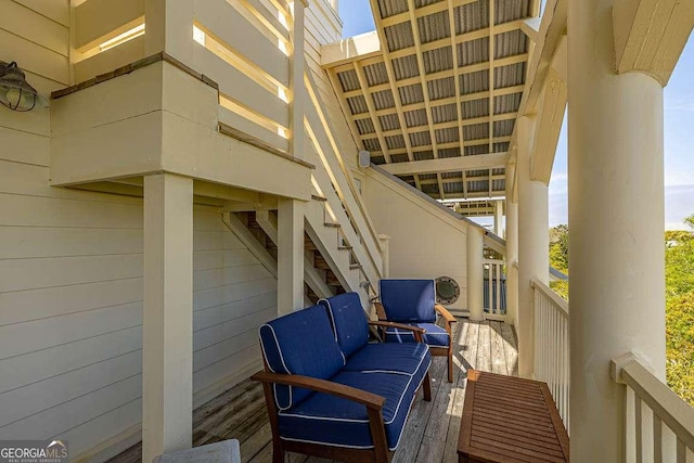 17 Sea Oats Ln, Saint Simons, GA 31522 - view of patio with an outdoor hangout area