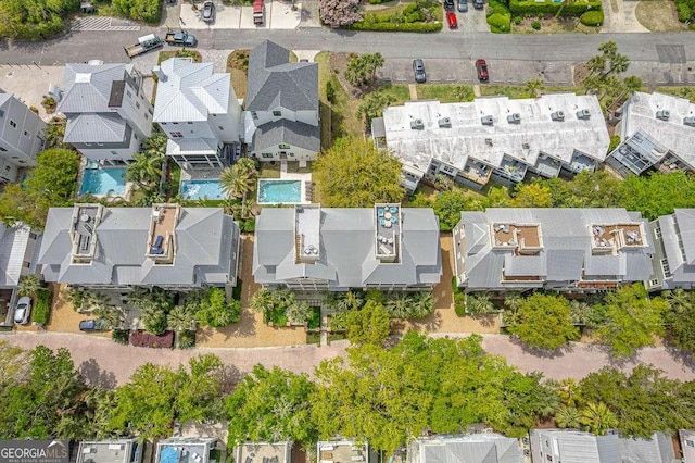 17 Sea Oats Ln, Saint Simons, GA 31522 - aerial view featuring a residential view