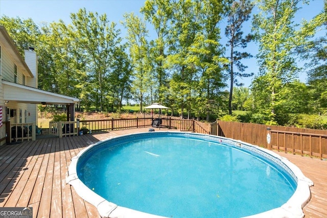 5321 Felles Way, Forsyth, GA 31029 - view of pool with a deck