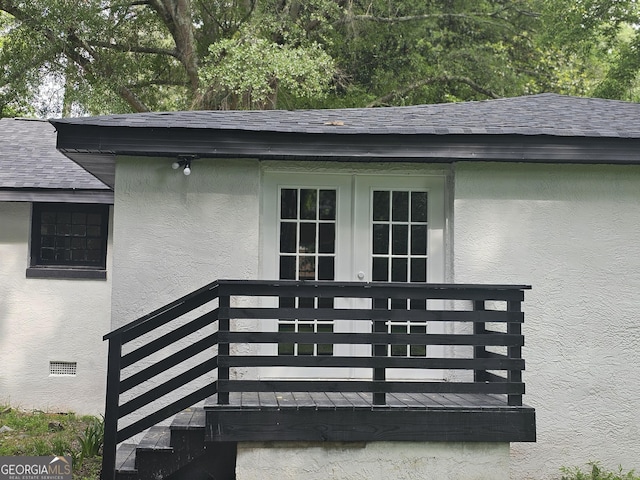 1956 Shirley St SW, Atlanta, GA 30311 - deck with french doors