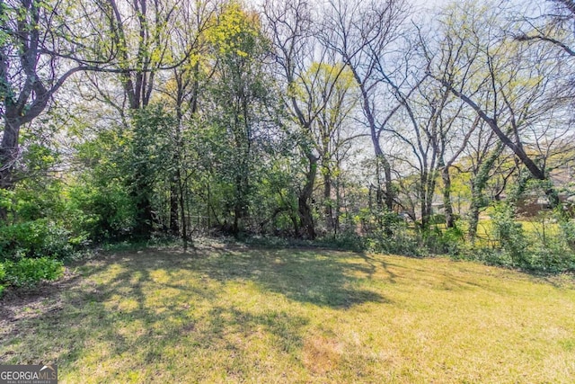 2062 Whites Mill Rd, Decatur, GA 30032 - view of yard featuring a forest view