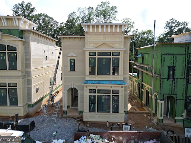 11863 Serenbe Ln, Chattahoochee Hills, GA 30268 - rear view of house