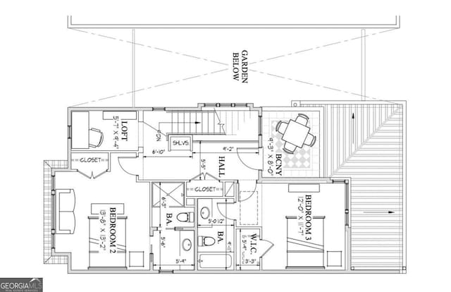 11863 Serenbe Ln, Chattahoochee Hills, GA 30268 - view of floor plan / room layout