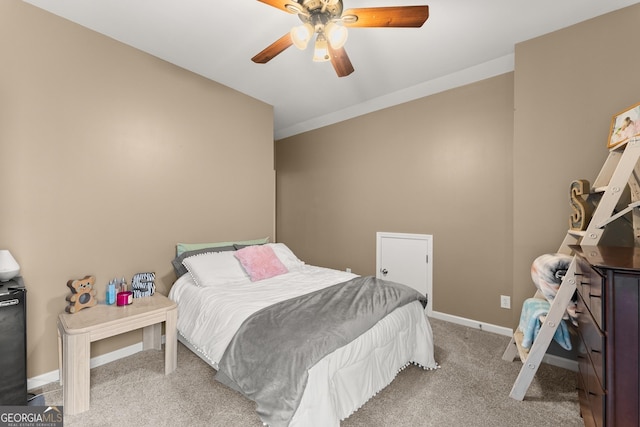6058 Grand Reunion Dr, Hoschton, GA 30548 - bedroom featuring carpet floors, baseboards, and a ceiling fan