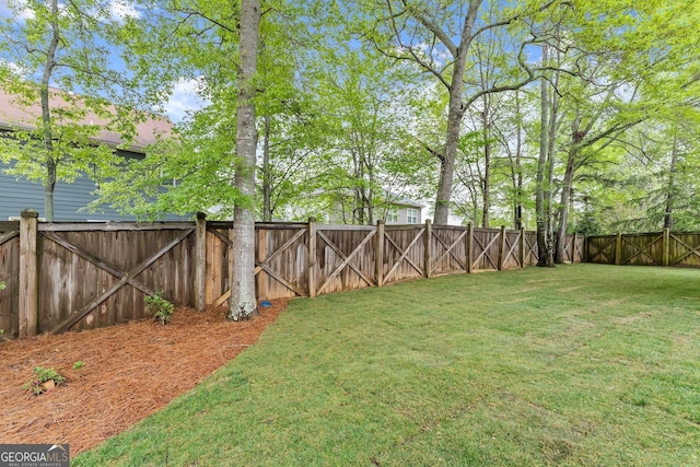 6058 Grand Reunion Dr, Hoschton, GA 30548 - view of yard with a fenced backyard