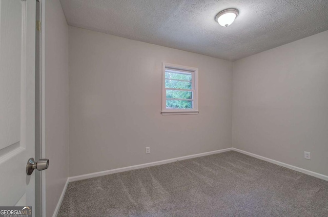 3647 Miller St, Lithia Springs, GA 30122 - empty room featuring a textured ceiling, carpet, and baseboards