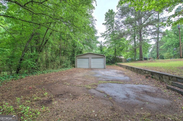 3647 Miller St, Lithia Springs, GA 30122 - view of detached garage