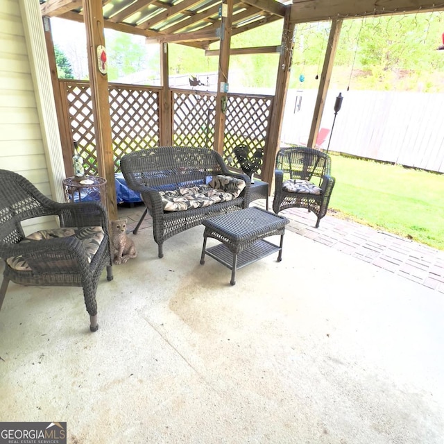 33 Mountain View Dr, Rockmart, GA 30153 - view of patio / terrace