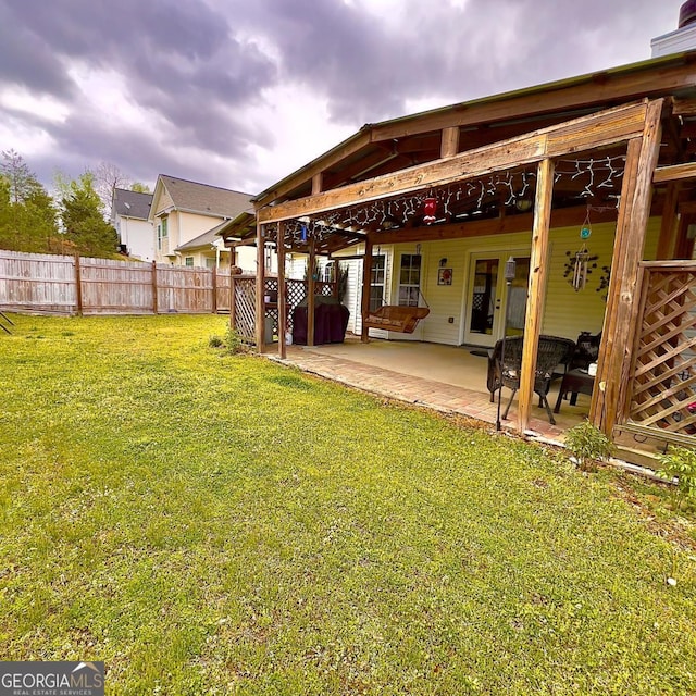 33 Mountain View Dr, Rockmart, GA 30153 - back of property featuring a patio