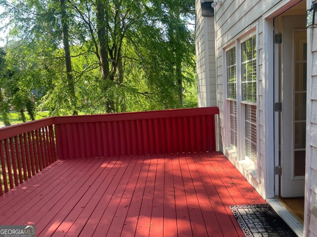 8100 Greens Mill Way, Loganville, GA 30052 - view of wooden terrace
