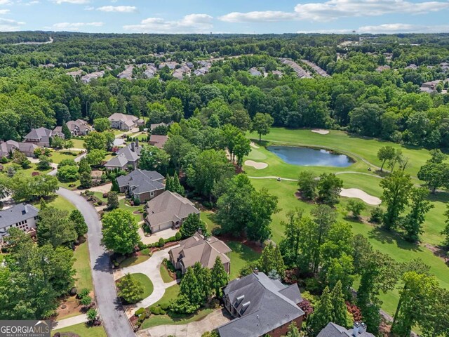 6935 Wakehurst Pl, Cumming, GA 30040 - view of property location featuring a large body of water, nearby suburban area, and a golf course