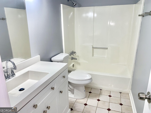 3261 Harbor Woods Rd, Decatur, GA 30034 - full bath with toilet, vanity, and shower / bathtub combination