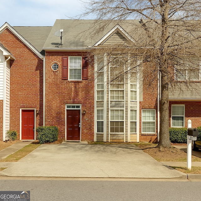 7112 Brookview Way, Riverdale, GA 30274 - view of property with brick siding and a shingled roof