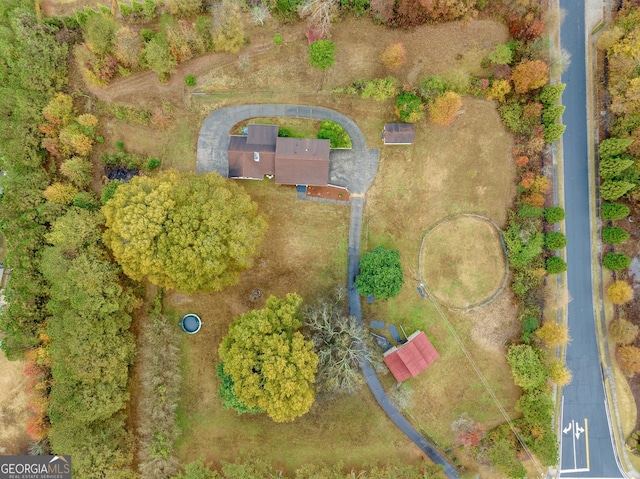 aerial view