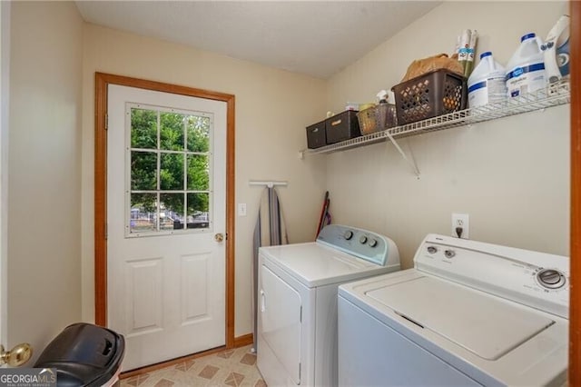 209 Red Fern Ct, Canton, GA 30114 - washroom with washing machine and clothes dryer