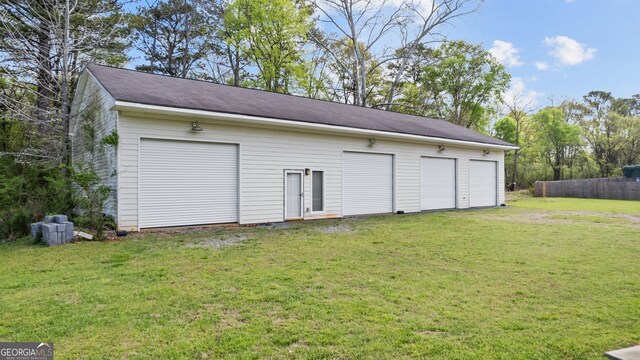 745 Pleasant Valley Rd SE, Silver Creek, GA 30173 - view of detached garage