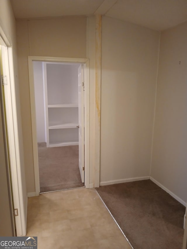 2791 Pulaski Rd, Statesboro, GA 30458 - hallway with light colored carpet