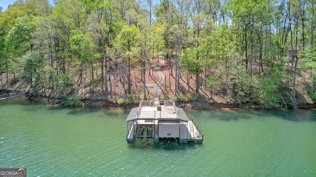 804 Eagleview, Anderson, SC 29625 - dock area with a water view