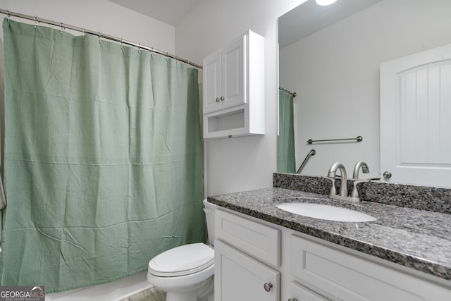 328 Spence Cir, Ball Ground, GA 30107 - full bath featuring vanity and a shower with shower curtain