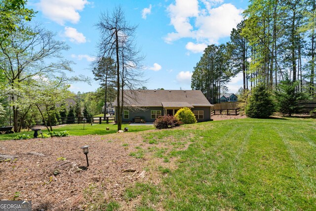 328 Spence Cir, Ball Ground, GA 30107 - view of yard